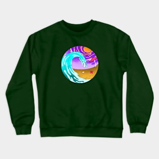 Beach Summer Vibes Crewneck Sweatshirt